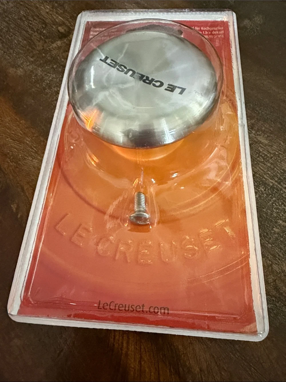 Le Creuset Stainless Steel Cookware Knob